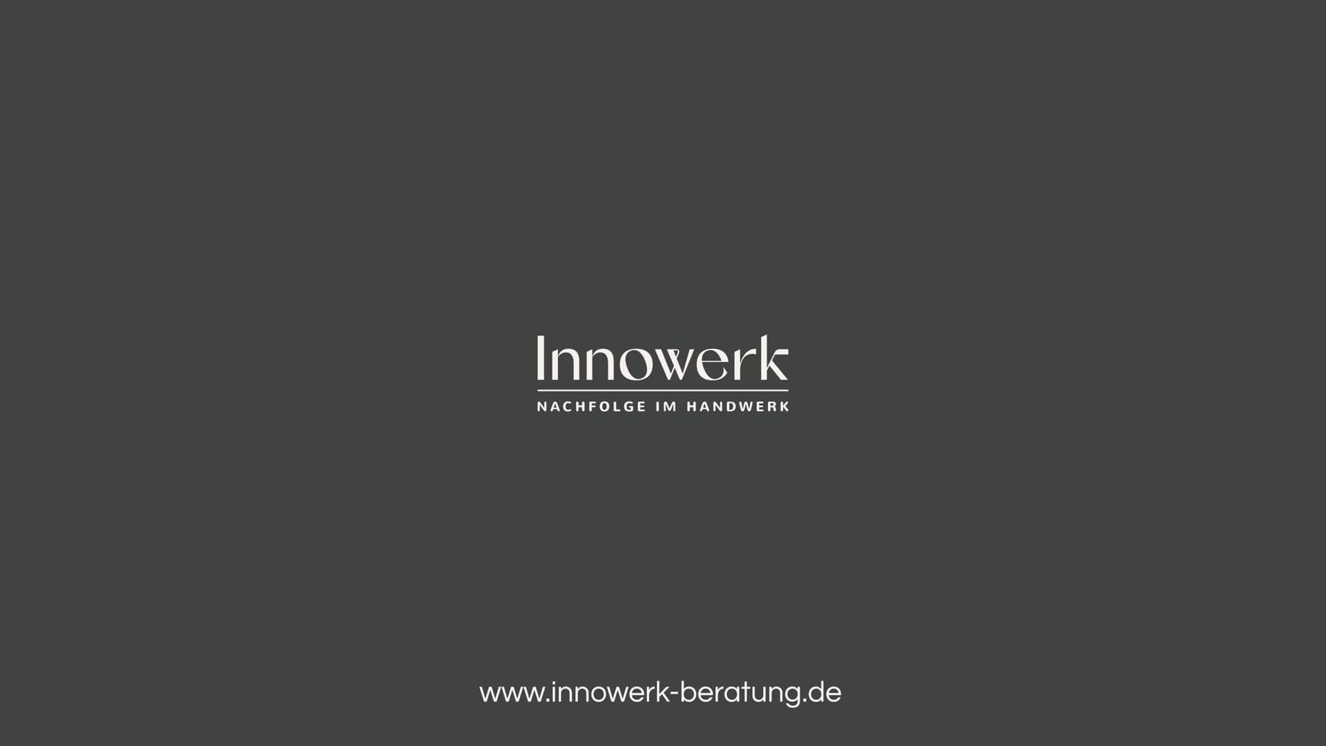 Innowerk, Nachfolge im Handwerk: Startbild des Imagefilms
